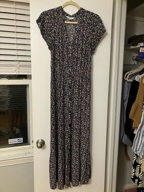 chinese dress ladies Devika Ruched Open-Back Maxi Dress in Black main image 0